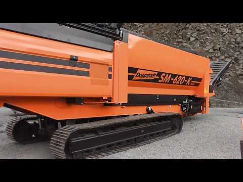 Doppstadt SM 620 K Trommelsiebmaschine @ Steinexpo 2017