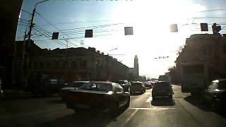 preview picture of video 'By car on the streets of Krasnoyarsk (Siberia, Russia) №1'