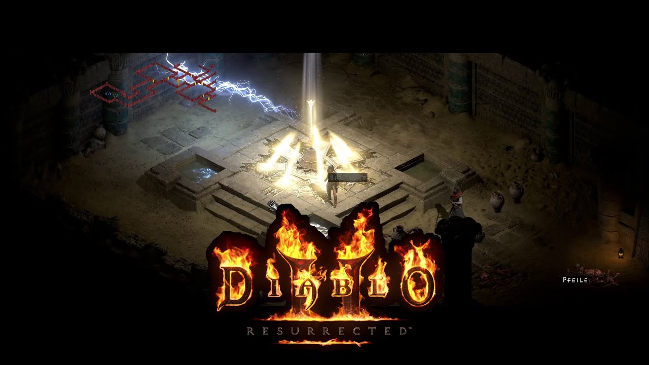 Die Zauberin und der Eunuch AKT 2 - Diablo 2 Resurrected Akt 2 Horadrim Würfel Gameplay deutsch