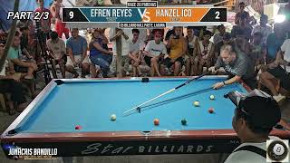 P2/3 EFREN BATA REYES VS HANZEL ICO (PAETE LAGUNA) RACE 20