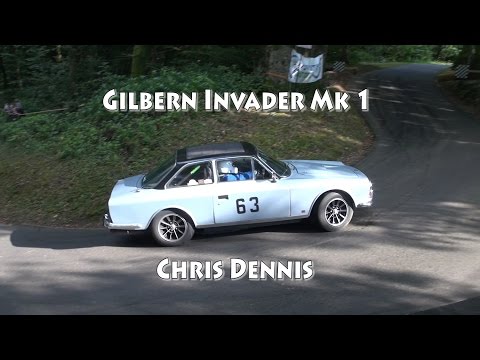 Thumbnail for Gilbern Invader Mk 1 at the 5 clubs hillclimb meeting Wiscombe Park September 2014 Chris Dennis by Gilbern