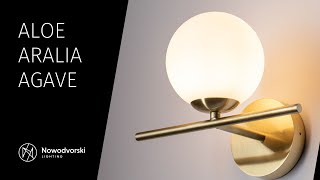 Світильник для ванної кімнати Nowodvorski 10527 ARALIA (56132)