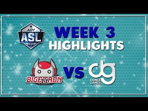 Bigetron vs DG ASL Round 3 Highlights - Arena of Valor
