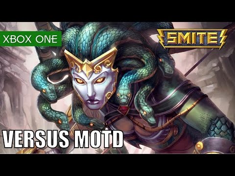 SMITE Gameplay Xbox One MOTD Versus as Medusa - Cooldowns Runneth Over | Get snaked