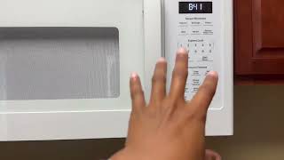 GE 1 7 Cu  Ft  White Over The Range Microwave Oven Review, Sleek And Reliable Microwave!