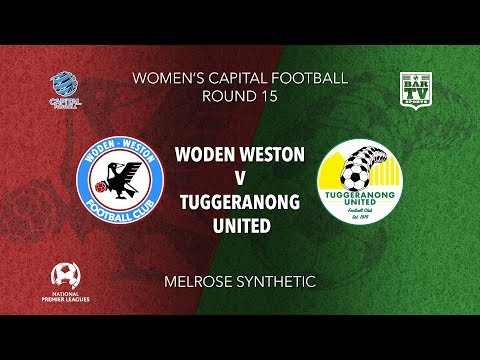 2019 NPL Capital Women's - Round 15 - Woden Weston FC v Tuggeranong United FC