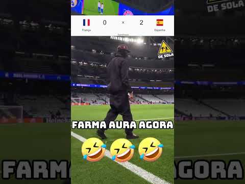 OLISE FICOU DEVENDO NA AURA!!!! 🤣🤣🤣 #shorts
