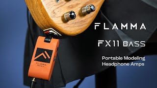 Video thumbnail for FX11 BASS Portable Modeling Headphone Amps Intro by Flamma Innovation