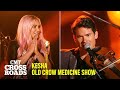 Kesha Old Crow Medicine Show Perform Wagon Wheel CMT Crossroads