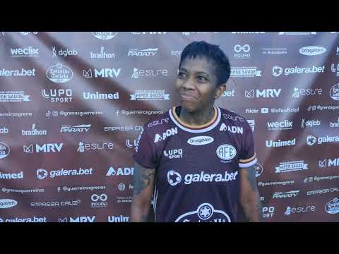 Coletiva com a atacante Lelê - AFE X Kindermann - 12/06/2023!