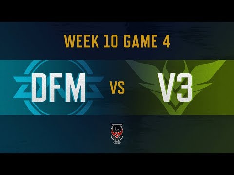 DFM vs V3｜LJL 2019 Spring Split Week 10 Game 4