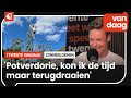 Jeroen uit Enschede kweekt zonnebloemen van meer dan 7 meter hoog
