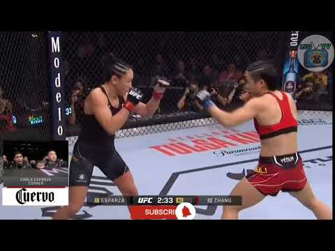 ✓UFC 281,||| CO MAIN EVENT, ZHANG WEILI V/S  CARLA ESPARZA