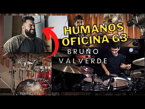BRUNO VALVERDE - DRUM COVER HUMANOS [ #REACT ]