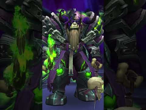 Orc Warlock Member of the Black Harvest #worldofwarcraft #transmogs