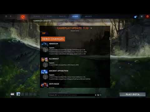 Dota 2 News: 7.10 Patch Released (New UPDATE)