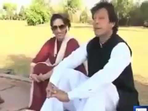 Imran Khan with his lovely Dog (sheru)