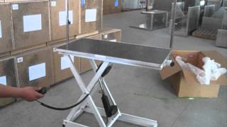 Electric Dog Grooming Table