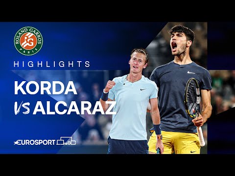 Sebastian Korda vs Carlos Alcaraz | Round 3 | French Open 2024 Extended Highlights 🇫🇷
