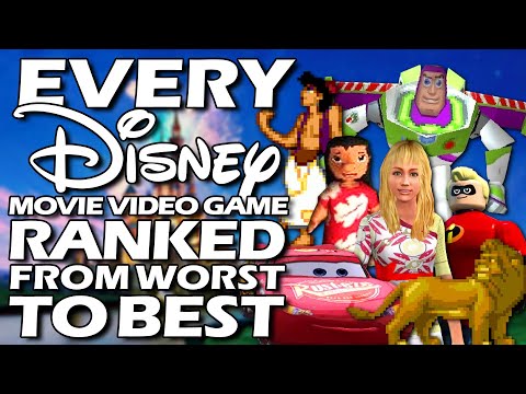 Every Disney Movie Tie-In Video Game Ranked From WORST To BEST