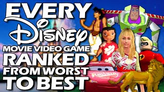 Every Disney Movie Tie-In Video Game Ranked From W
