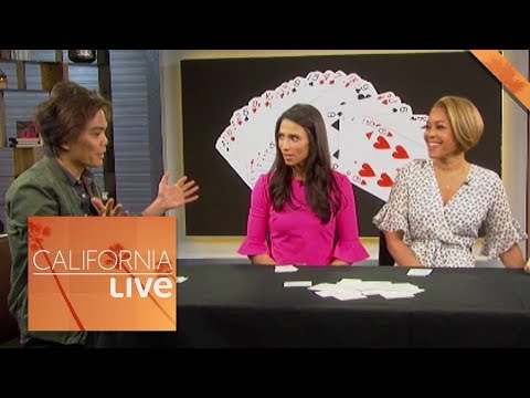 Shin Lim's Crazy Card Trick | California Live | NBCLA