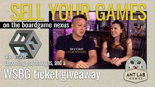 Ant Lab Games and The Board Game Nexus Updates for August 2022