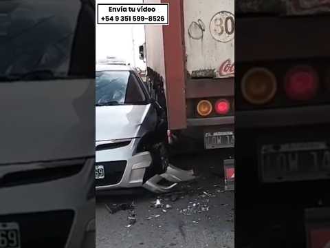 😱Camión DESTRUYE Este AUTO y así REACCIONA El dueño