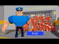 Secret Prison Mode! Funny Moments in Barry's Prison Run Roblox