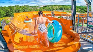 Orange Rafting WaterSlide at Aquacolors Aquapark