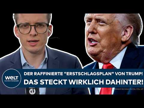Video Thumbnail: IRAN: Der raffinierte "Erstschlagsplan" von US-Präsident Donald Trump! Das steckt wirklich dahinter!