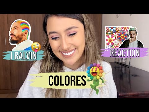 REACTING TO J BALVIN'S NEW ALBUM "COLORES"  | ALBUM REACTION *Made my quarantine 100 times better *🔥