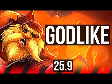 GRAGAS vs JAYCE (TOP) | 11/2/4, Godlike | EUW Master | 25.9