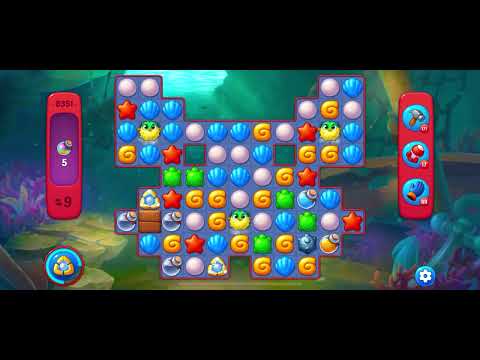 Fishdom Hard level 8351 no boosters フィッシュダム