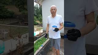 PISCINA COME METTERE DOSATORE DI CLORO.