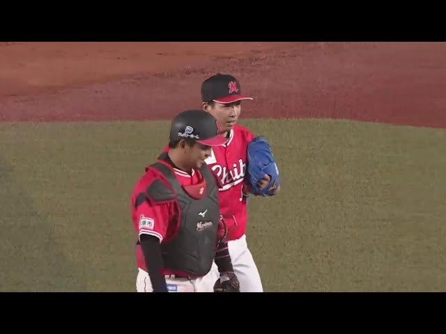 【9回表】マリーンズ投手陣小刻みにつないだ!! 完封勝利で前半戦を締める!! 2019/7/10 M-F