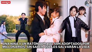 Una niña y un ratón dorado son adoptados por millonarios, sin saber que les salvarán la vida #drama