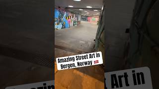 AMAZING Street Art in Bergen, Norway 🇳🇴