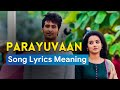 Parayuvaan Ithadyamayi Song Lyrics meaning in English Translation Video | ISHQ Malayalam Movie Song