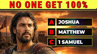 25 Famous BIBLE QUOTES Quiz — Only 1% of Believers Can Pass!