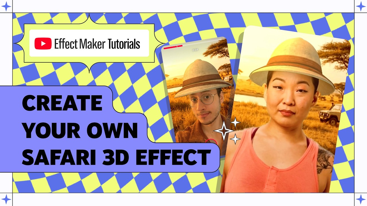 How to Create a Safari 3D Effect in Effect Maker with @cloves_ar