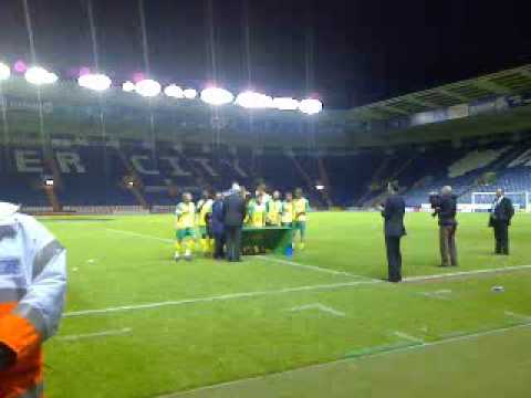 Barwell celebrate winning the Westerby Challenge Cup