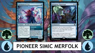 MTG Pioneer Simic Merfolk - I Don't Need Your Fetchlands to Play Brainstorm, Thank You