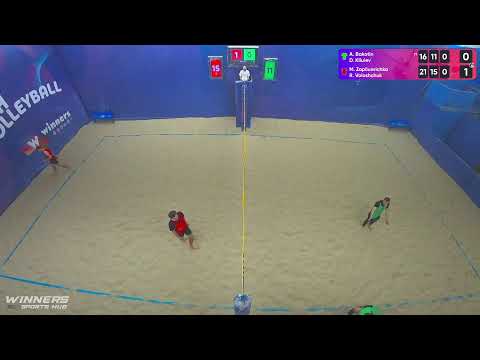 23:20 A. Bakotin / D. Kliuiev - M. Zapliusvichka / R. Voloshchuk 09.10.2022|Winners Beach Volleyball