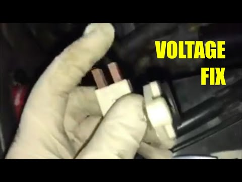 1991 MERCEDES 300D VOLTAGE REGULATOR REPLACEMENT