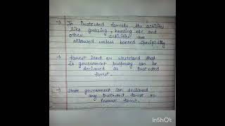 protected forests | Indian forest Act 1927 #lawnotes