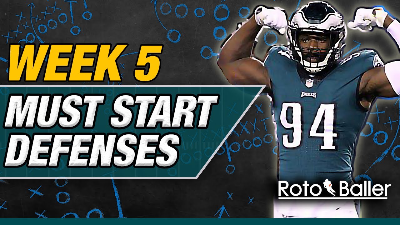 Defense (D/ST) Start Em / Sit Em - Fantasy Football Week 5