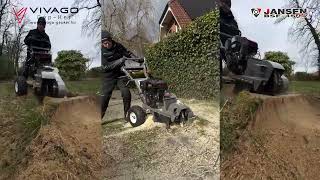 Benzinmotoros tuskómaró - JANSEN BSF-15pro