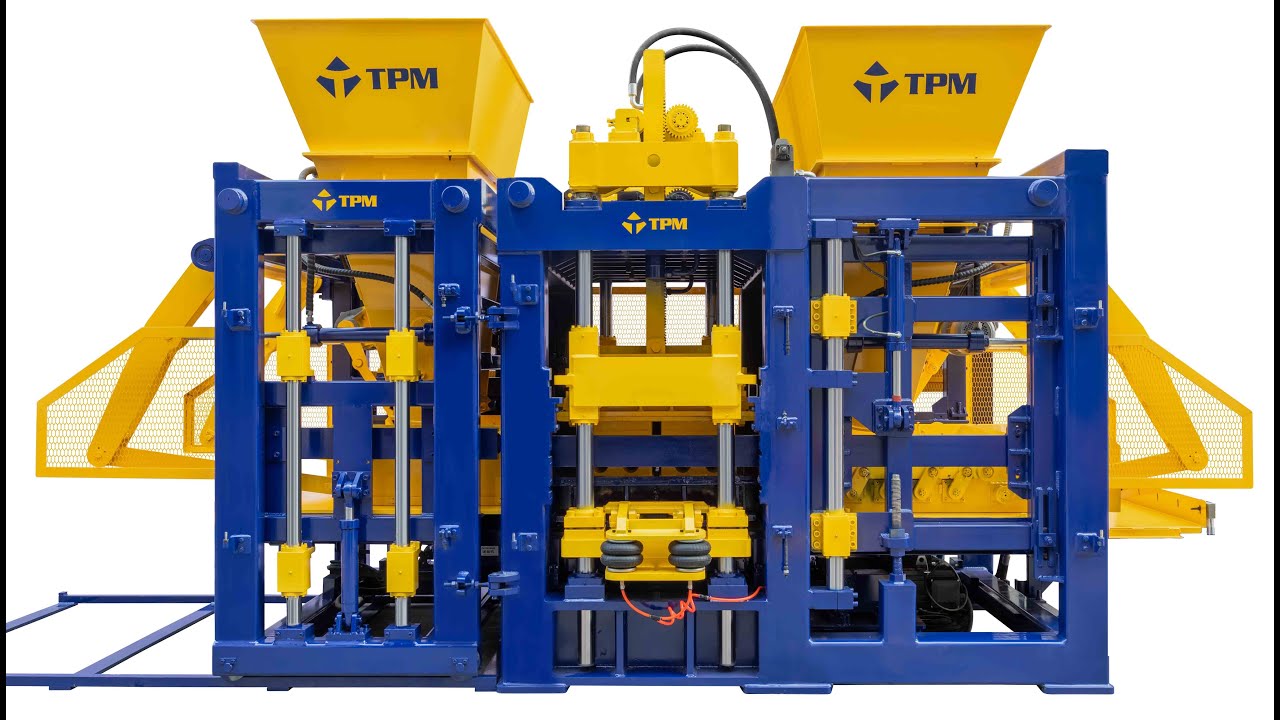 The state of the art TPM10000G Concrete paver block machine