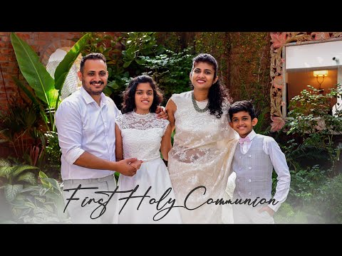 First Holy Communion Video | Neeza & Ethan | Best Holy Communion Highlight |  Holy Communion Prayer